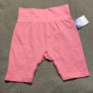 Pink bike shorts